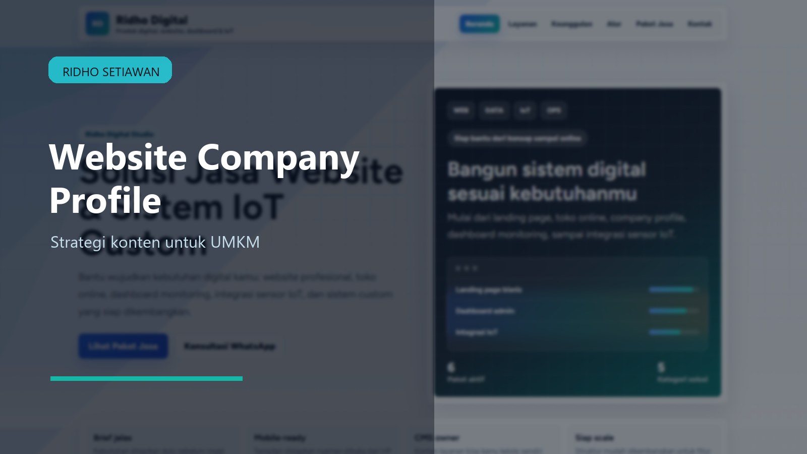 Strategi Website Company Profile untuk UMKM agar Mudah Ditemukan di Google